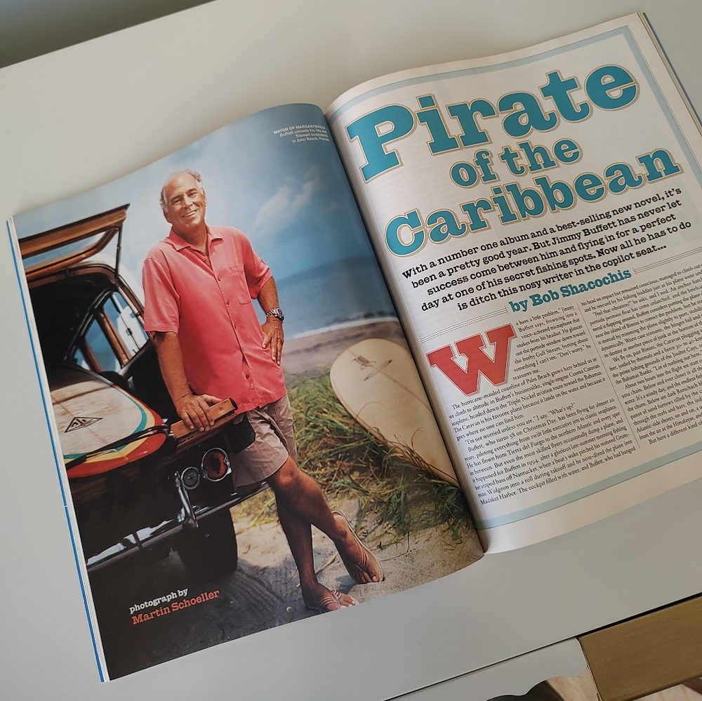Vintage Men's Journal Magazine Jimmy Buffett January 2005 - Picture 2 of 7